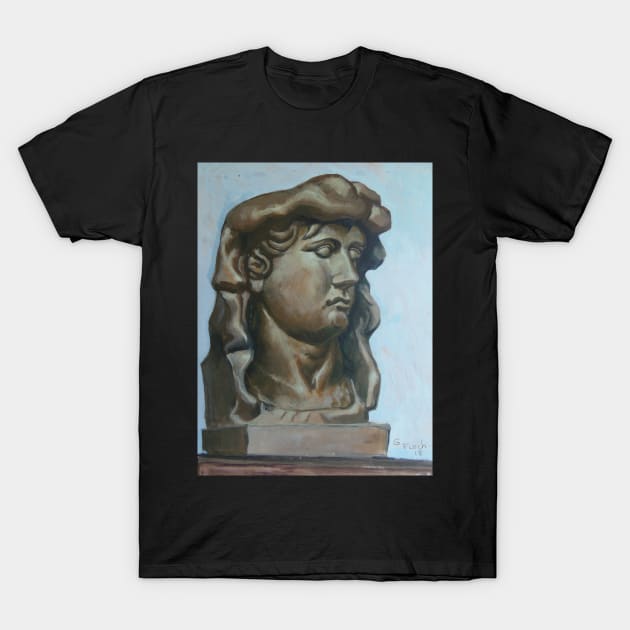 the statue T-Shirt by flochgregory